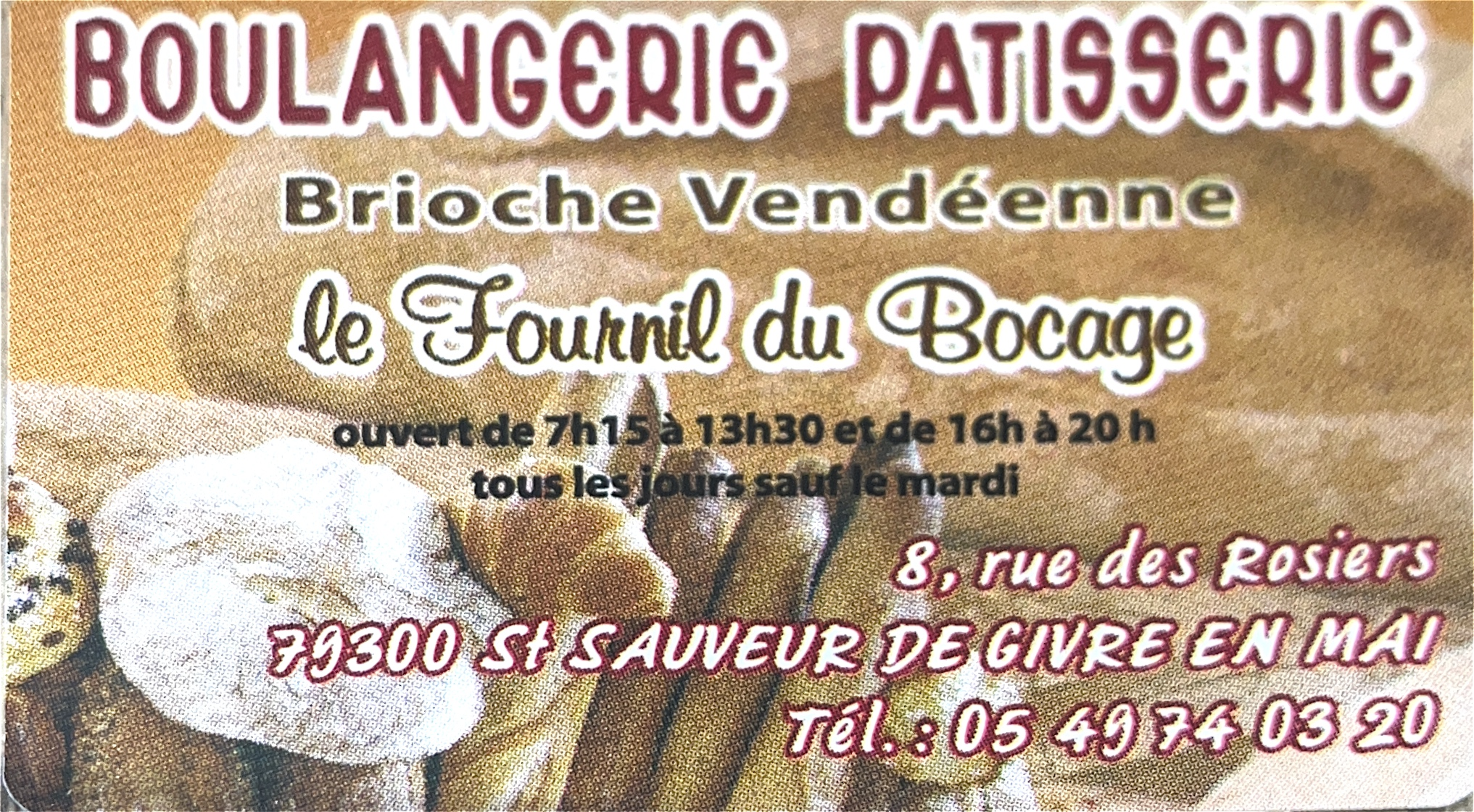 Fournil du bocage logo